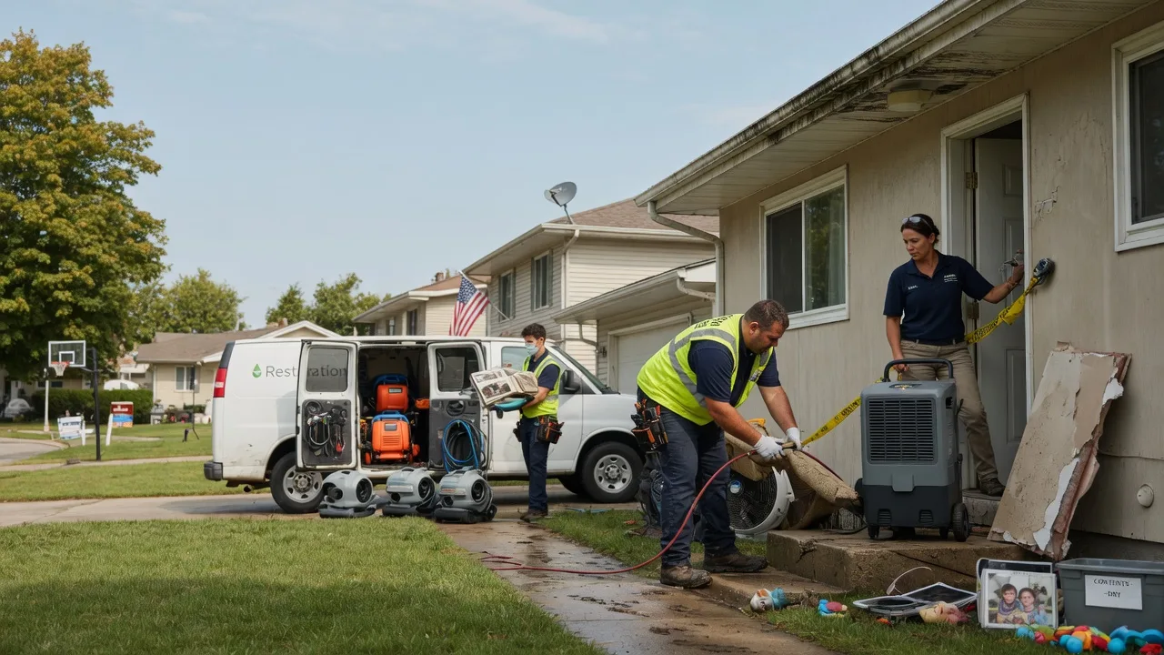 Water Damage Restoration in Thornton, IA near me